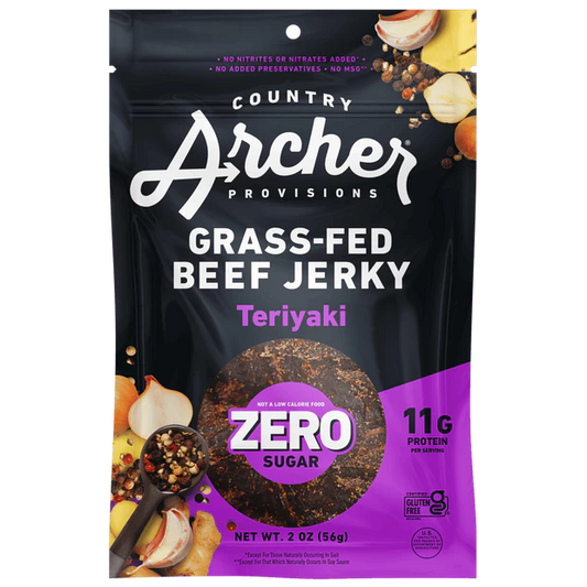 Zero Sugar Teriyaki Beef Jerky