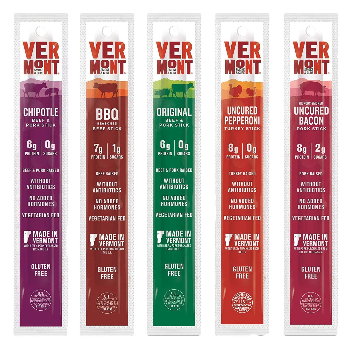 Palitos de carne de Vermont