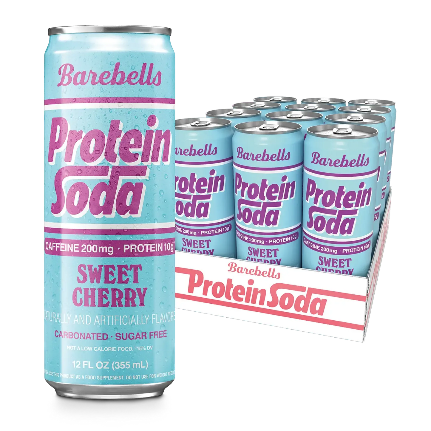 Barebells Protein Soda Sweet Cherry