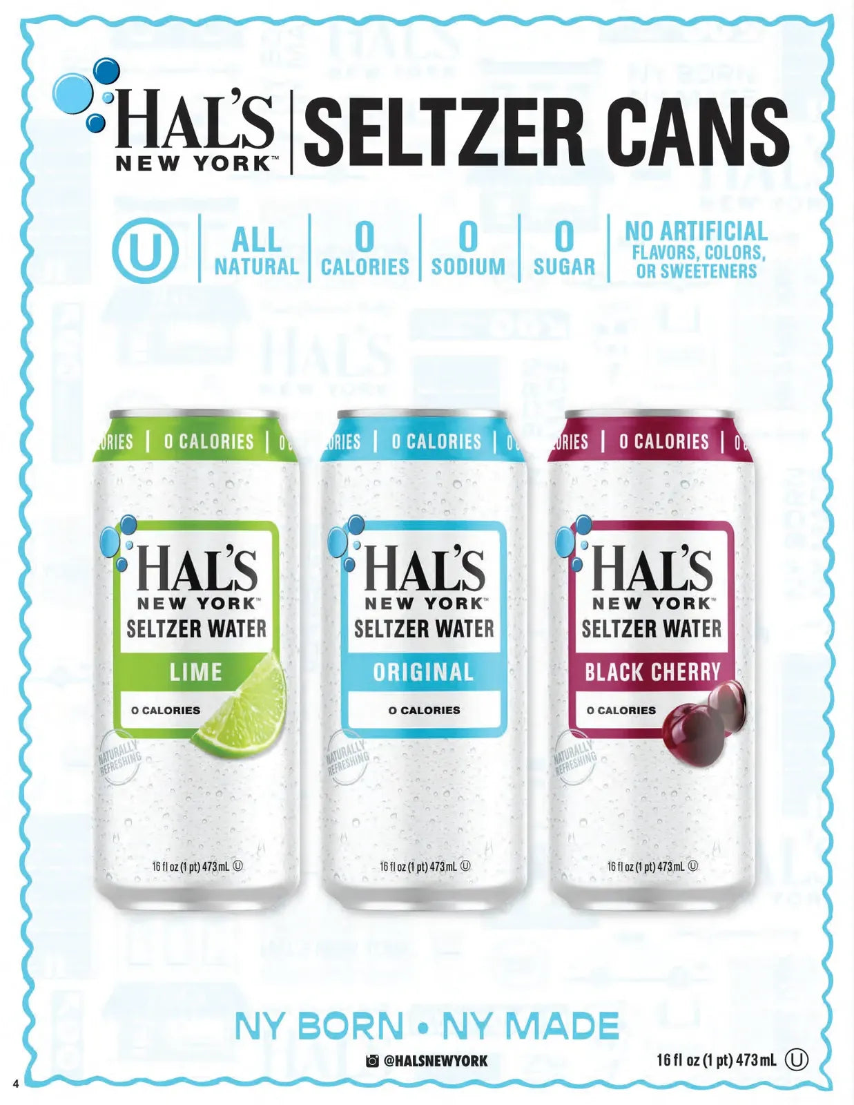 Hal's New York Seltzer & Snacks