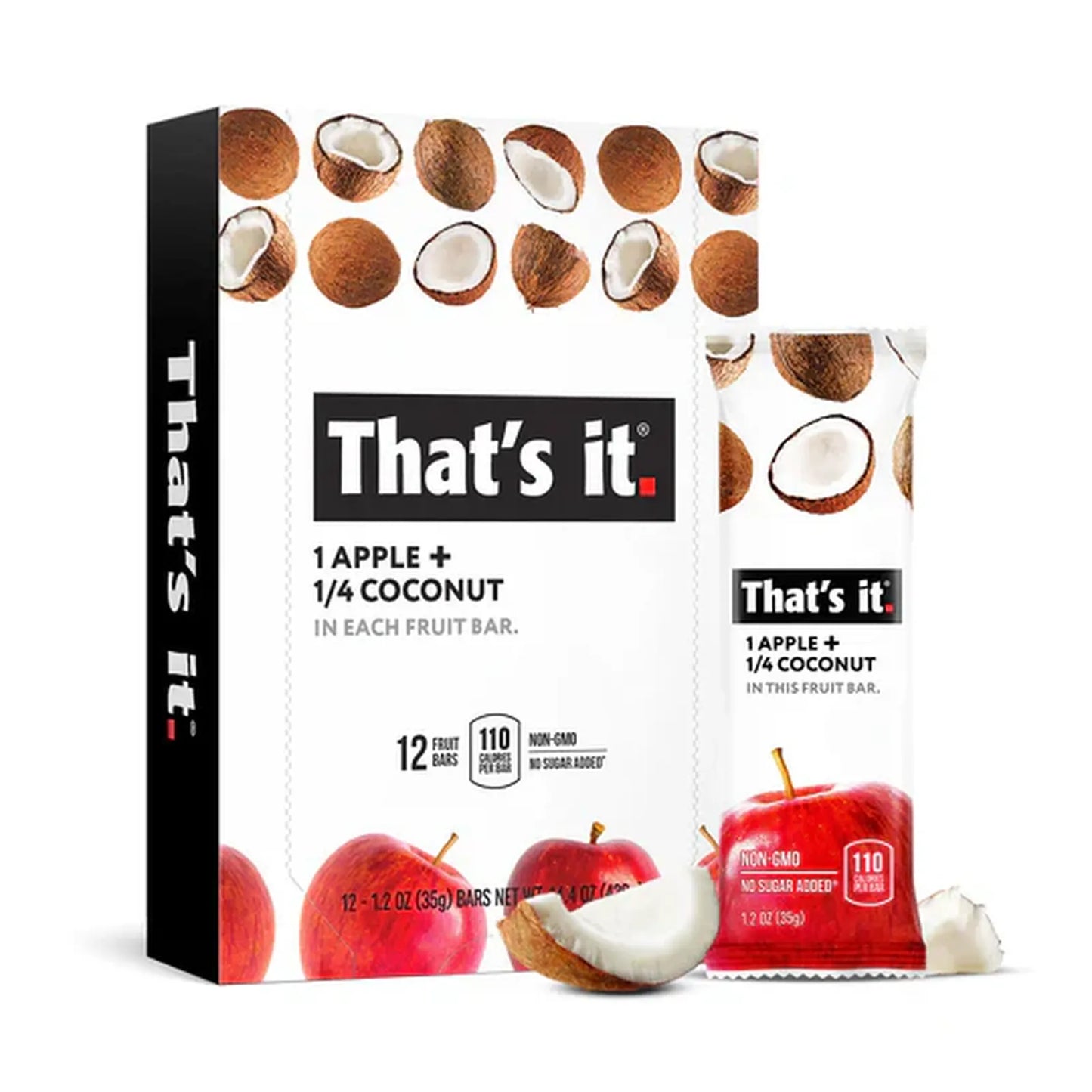 Apple + Coconut Fruit Bars