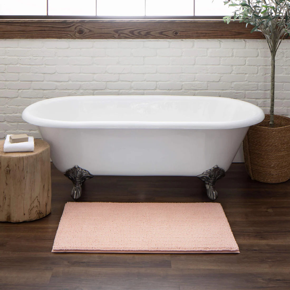 Homespun Noodle Bathroom Mat