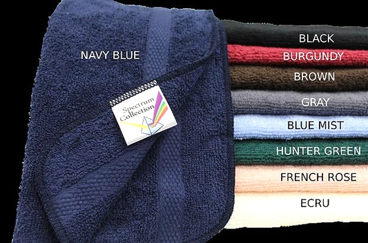 100% Ring Spun Cotton Hand Towels