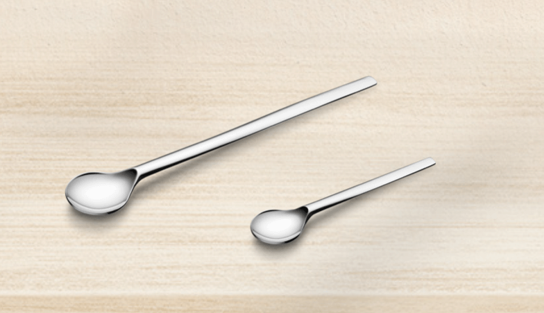 Cucharas de acero inoxidable Nespresso