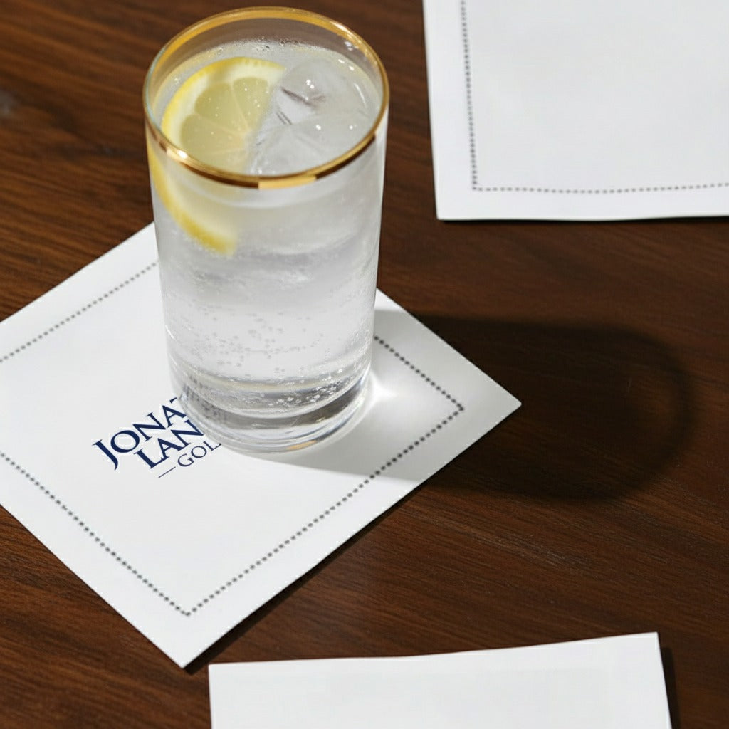 Servilletas de tela para cóctel de 5 estrellas