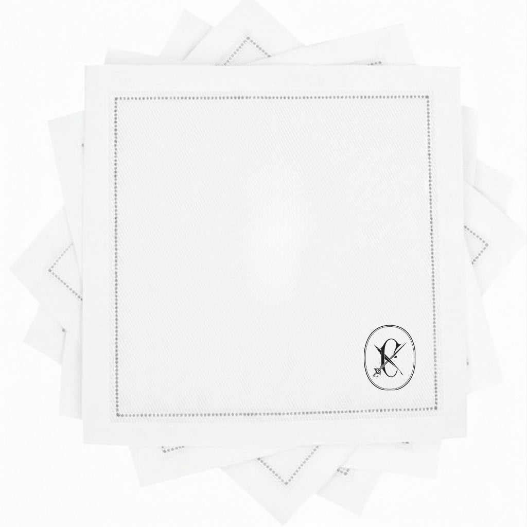 Servilletas de tela para cóctel de 5 estrellas