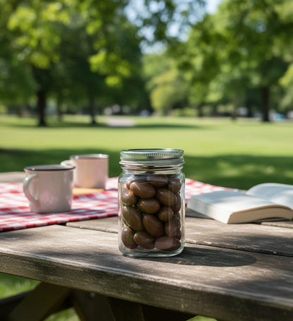 Almonds, Chocolate Covered, Classic Jar 48ct/4.6oz