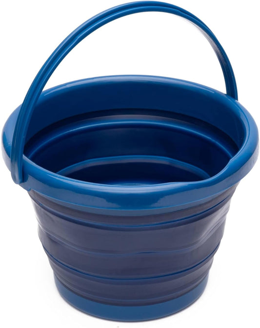 Cambridge Blue Robert Irvine 5 Qt Collapsible Ice Bucket, 1 Count