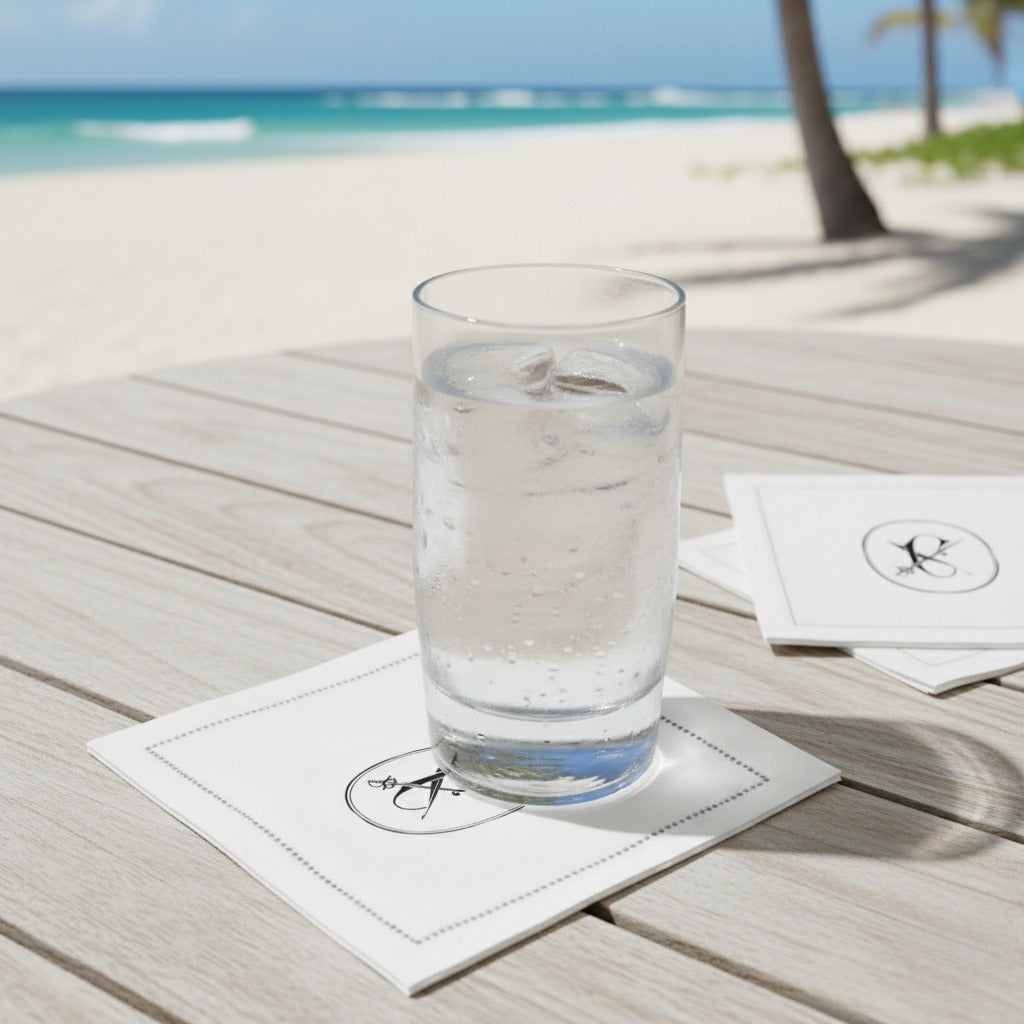 Servilletas de tela para cóctel de 5 estrellas