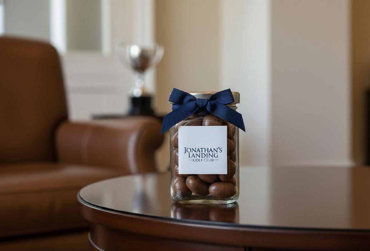 Almonds, Chocolate Covered, Classic Jar 48ct/4.6oz