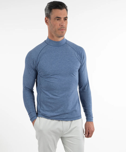 Men's Griffin Long Sleeve Mock Neck Knit Shirt