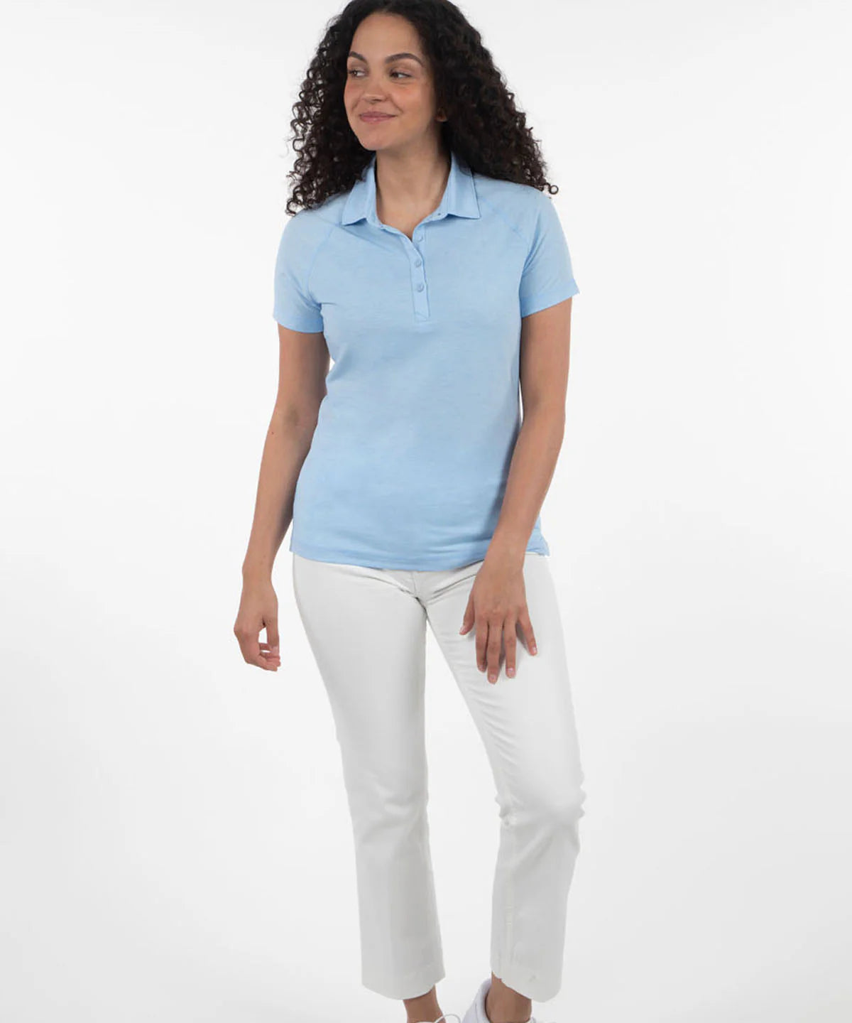 Women's Gali Short Sleeve Knit Polo