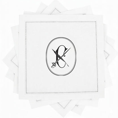 Servilletas de tela para cóctel de 5 estrellas