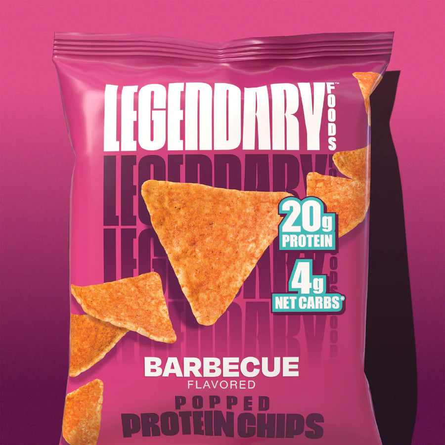 Barbecue Popped Protein Chips