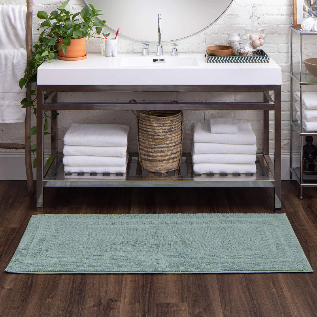 Classic Cotton Bathroom Mat