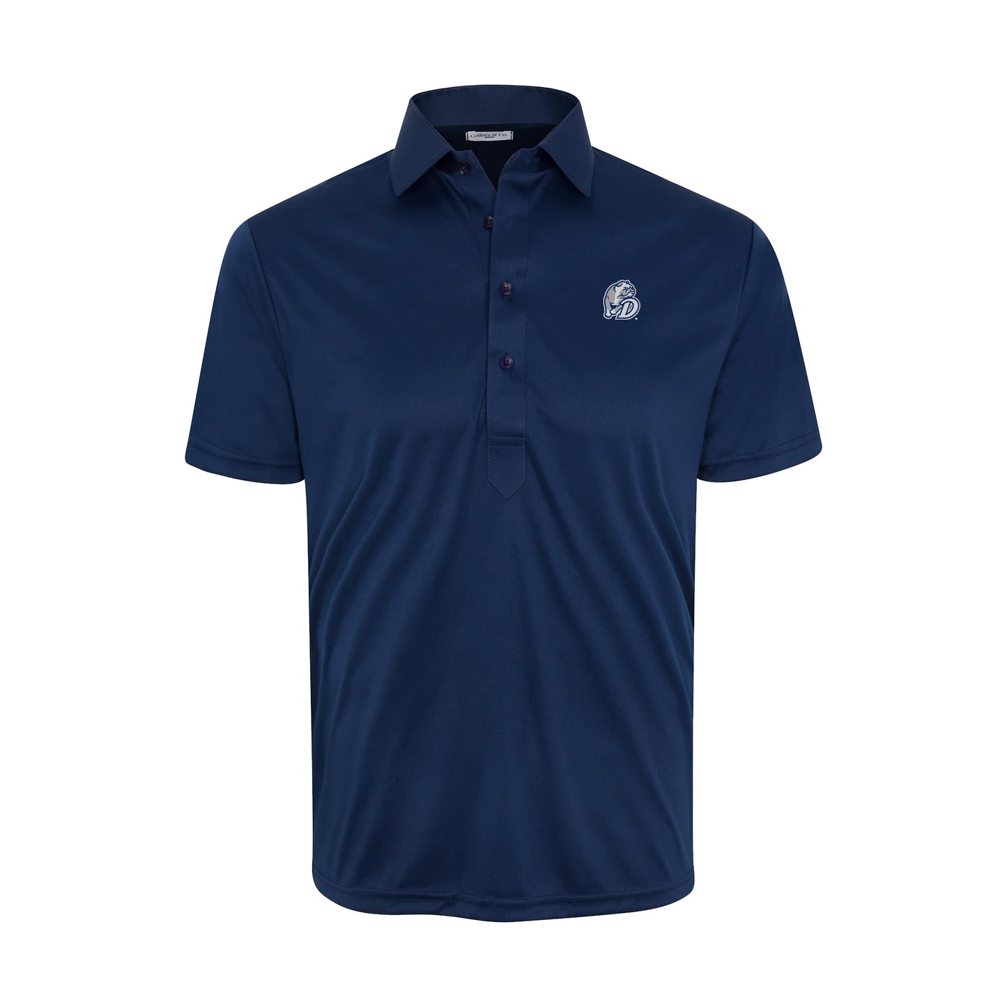 Drake Semi-Spread Collar Polo Navy