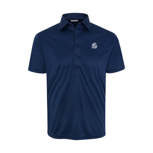 Drake Semi-Spread Collar Polo Navy