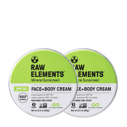Face + Body Tin SPF 30 *Plastic Free* - 2 Pack