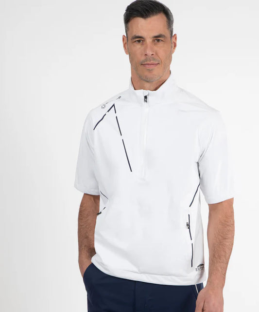Men's Sullivan Zephal Flextech Waterproof Ultra-Stretch Short-Sleeve Pullover