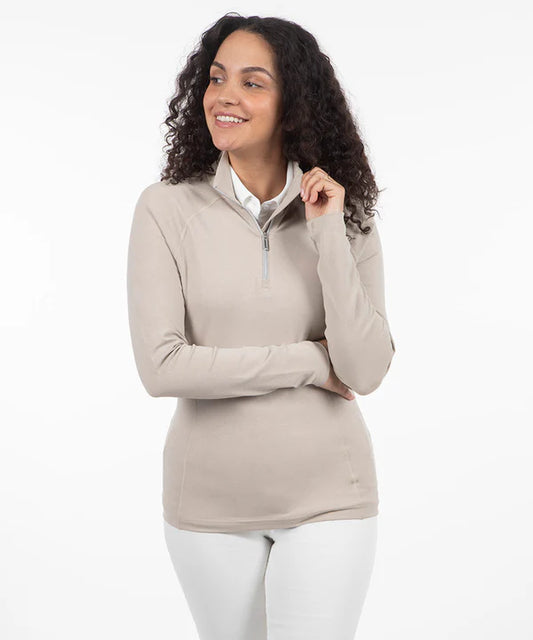 Women's Anam Coollite Performance Quarter-Zip Pullover