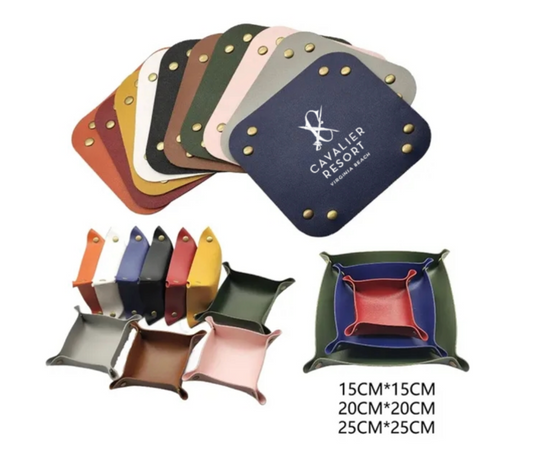 Leather Valet Tray