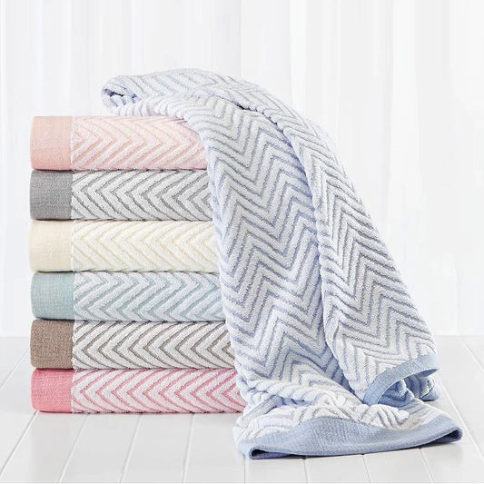 FIBERTONE™ Chevron Pool/Beach/Yacht Towels By 1888 Mills