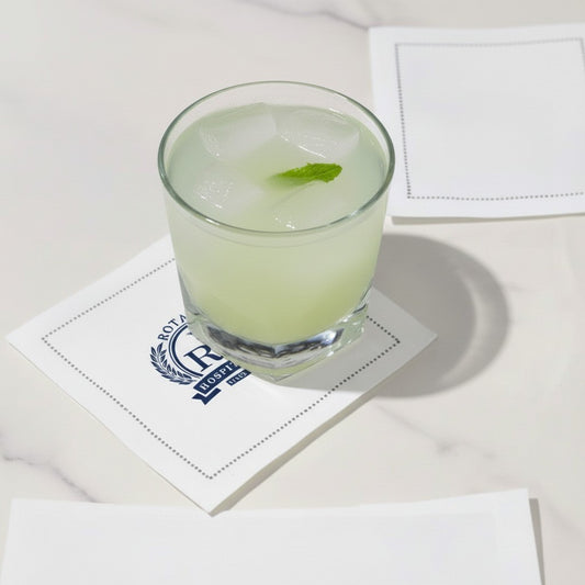 Servilletas de tela para cóctel de 5 estrellas