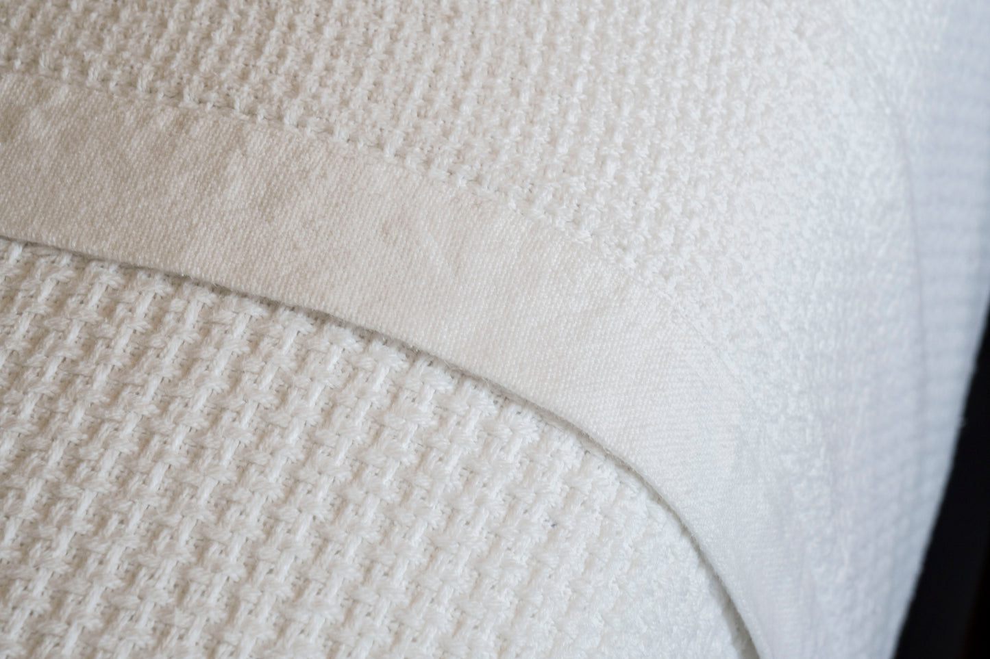 Five Star Hotel Collection® Basketweave Cotton Blanket