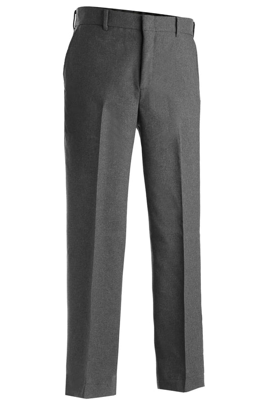 Men's Heather Grey Flat Front Security Pant