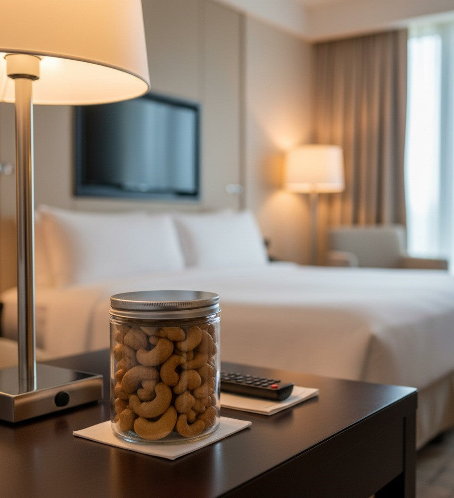 Cashews, Roasted & Salted, Medium Flint Jar 24ct/4.7oz