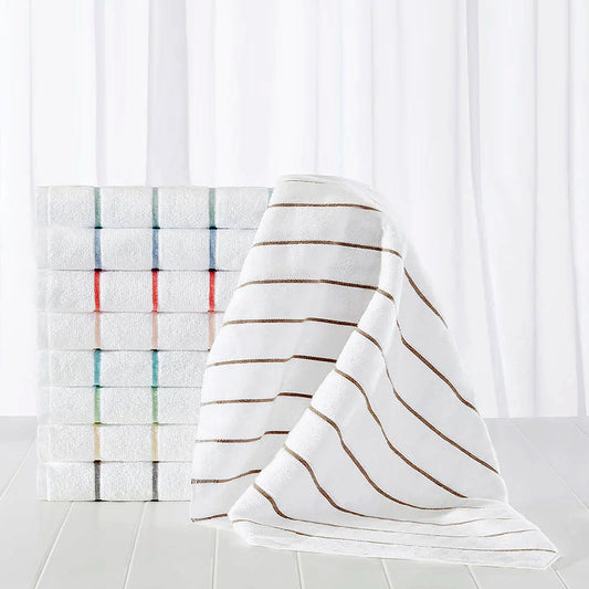 Fibertone™ Twill Ribbed Stripe Towels By 1888 Mills