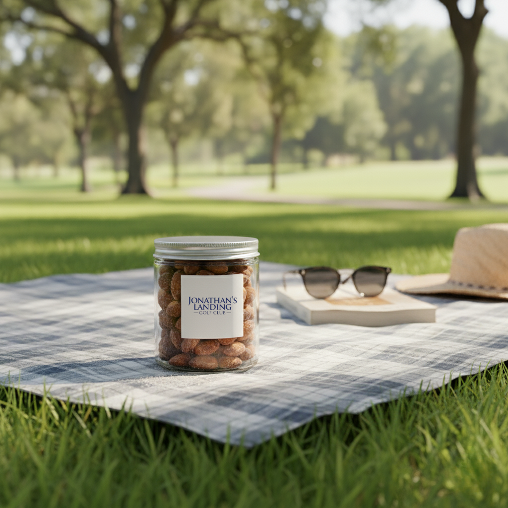 Almonds, Smoked, Medium Flint Jar 24ct/5.6oz