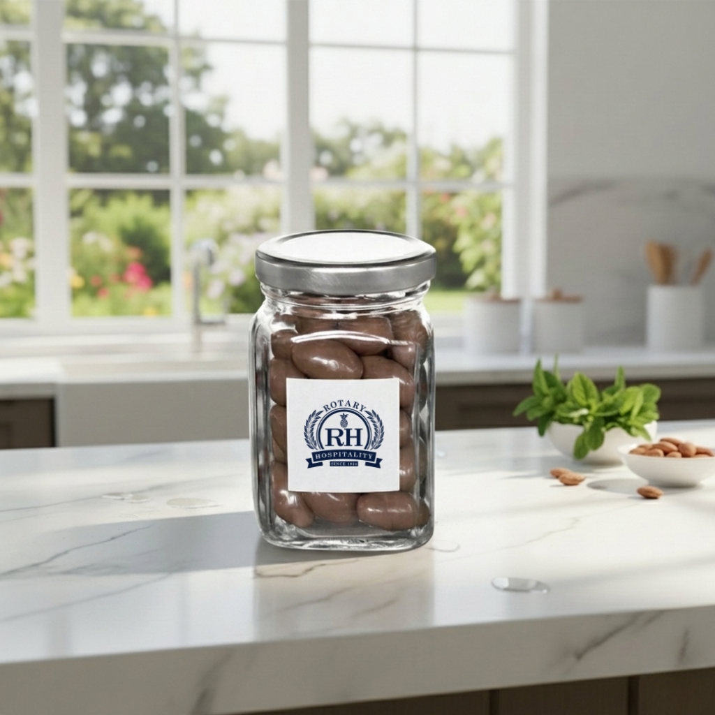 Almonds, Chocolate Covered, Classic Jar 48ct/4.6oz