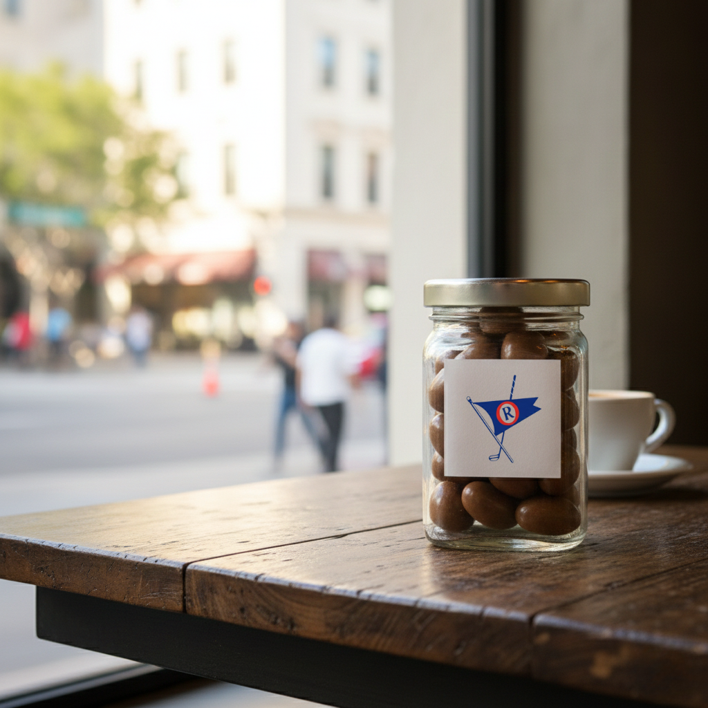 Almonds, Chocolate Covered, Classic Jar 48ct/4.6oz