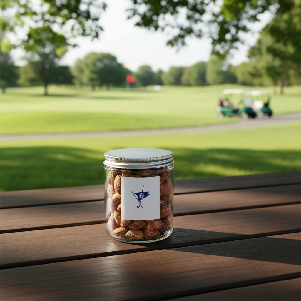 Almonds, Smoked, Medium Flint Jar 24ct/5.6oz