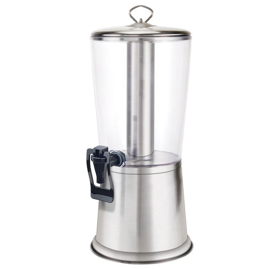 Cold Beverage Dispenser with Ice Core & Hands-Free Faucet