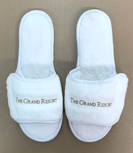 Slippers Open Toe Terry