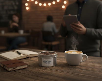 Almonds, Chocolate Covered, Tin Round Window Medium 48ct/6oz