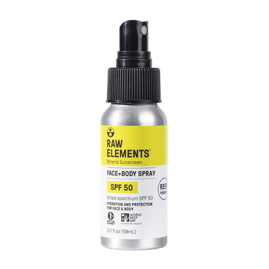 SPF 50 Face + Body Spray (2oz, Non-Aerosol)